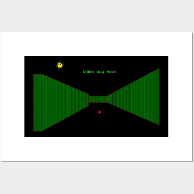 Sultans Maze Amstrad Wall Art by NerdShizzle